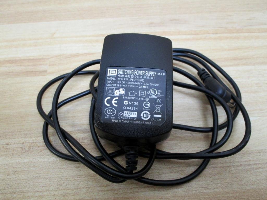 New phihong psc11r-050 5V 2A ac adapter for LINKSYS Cisco pap2 pap2t spa3000 spa1001